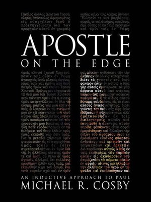 cover image of Apostle on the Edge